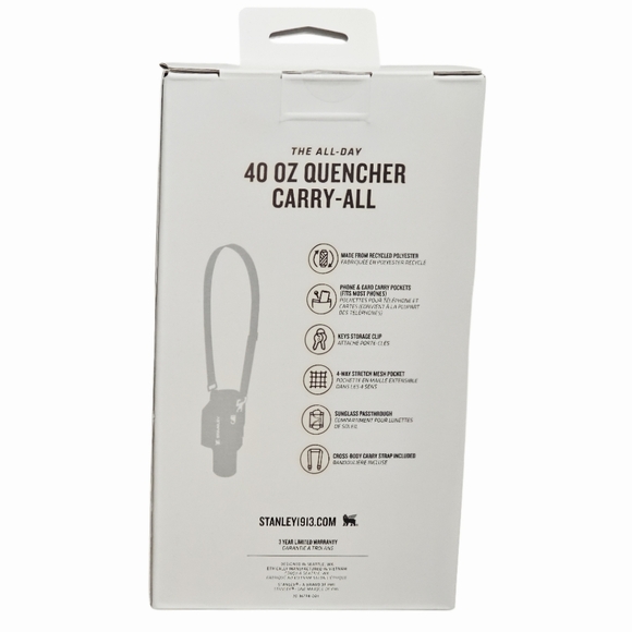 Stanley 40oz Quencher All Day Carry-All Sling Bag, NIB - Picture 3 of 5